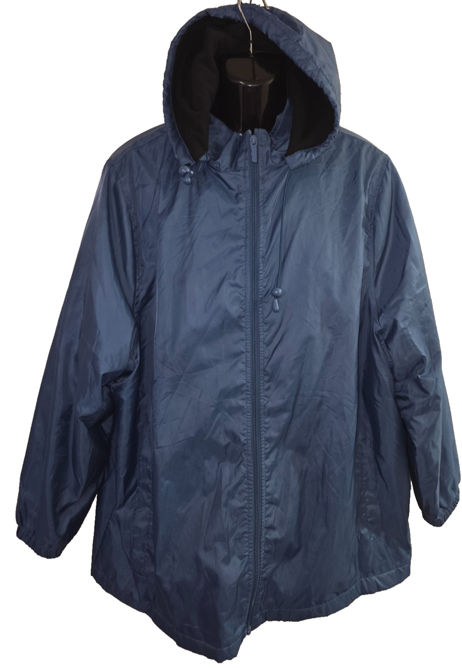 Totes Men’s Blue Lightweight Style Hooded Coat Size 3XL M021